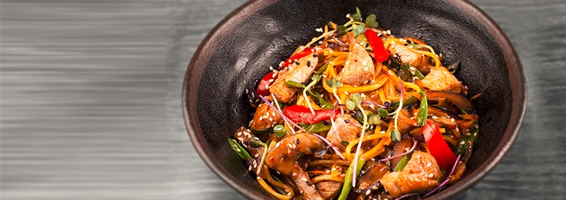 POULET AU KONJAC ET CHAMPIGNONS MUN