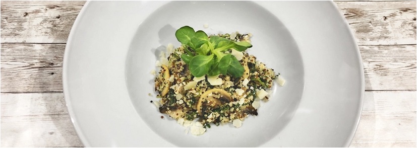 RISOTTO AU QUINOA ET CHAMPIGNONS