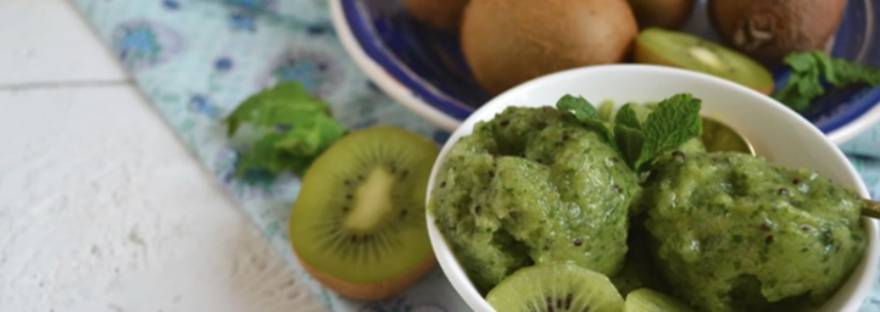 SORBET RAFRAÎCHISSANT AU KIWI